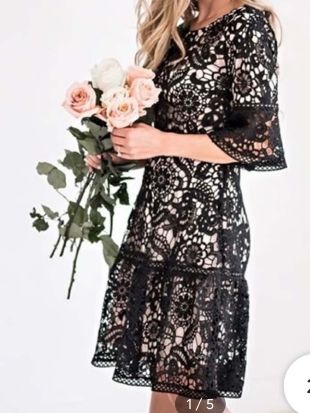Jessakae black lace dress